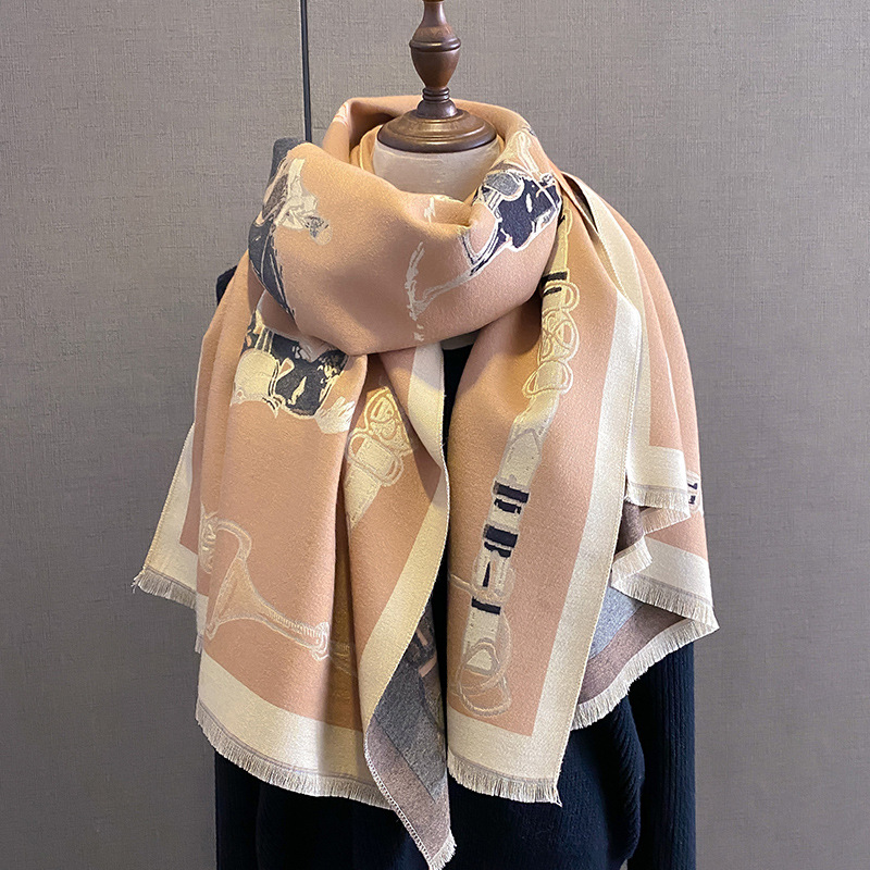 2024 Luxury Warm Pashmina Shaw - Women'S Fashion Poncho 评论和价格