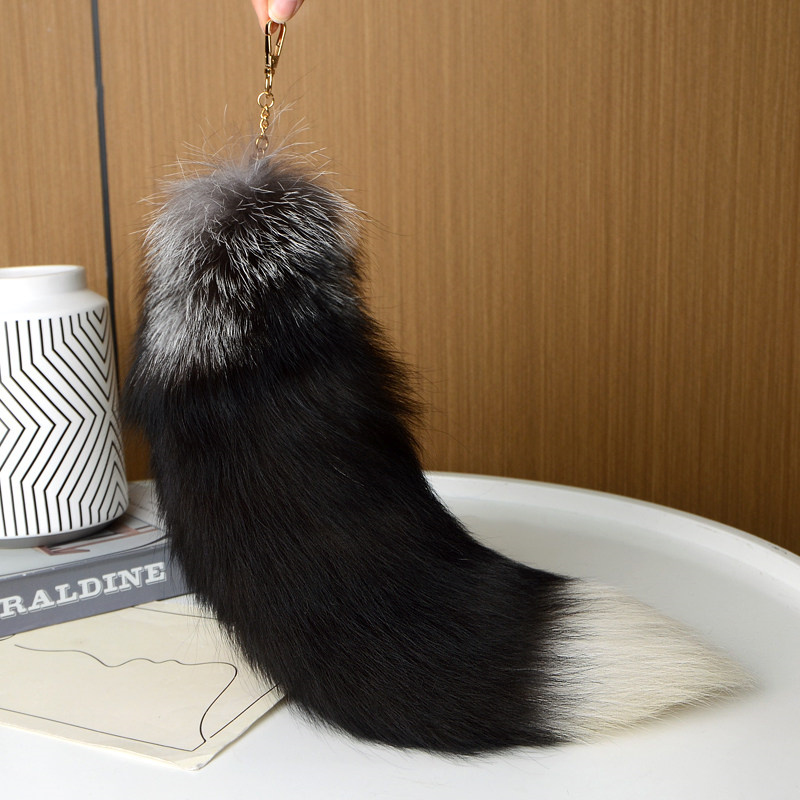 2026 Real Natural Fox Fur Tail - Women'S Real Y2K Fashion 评论和价格